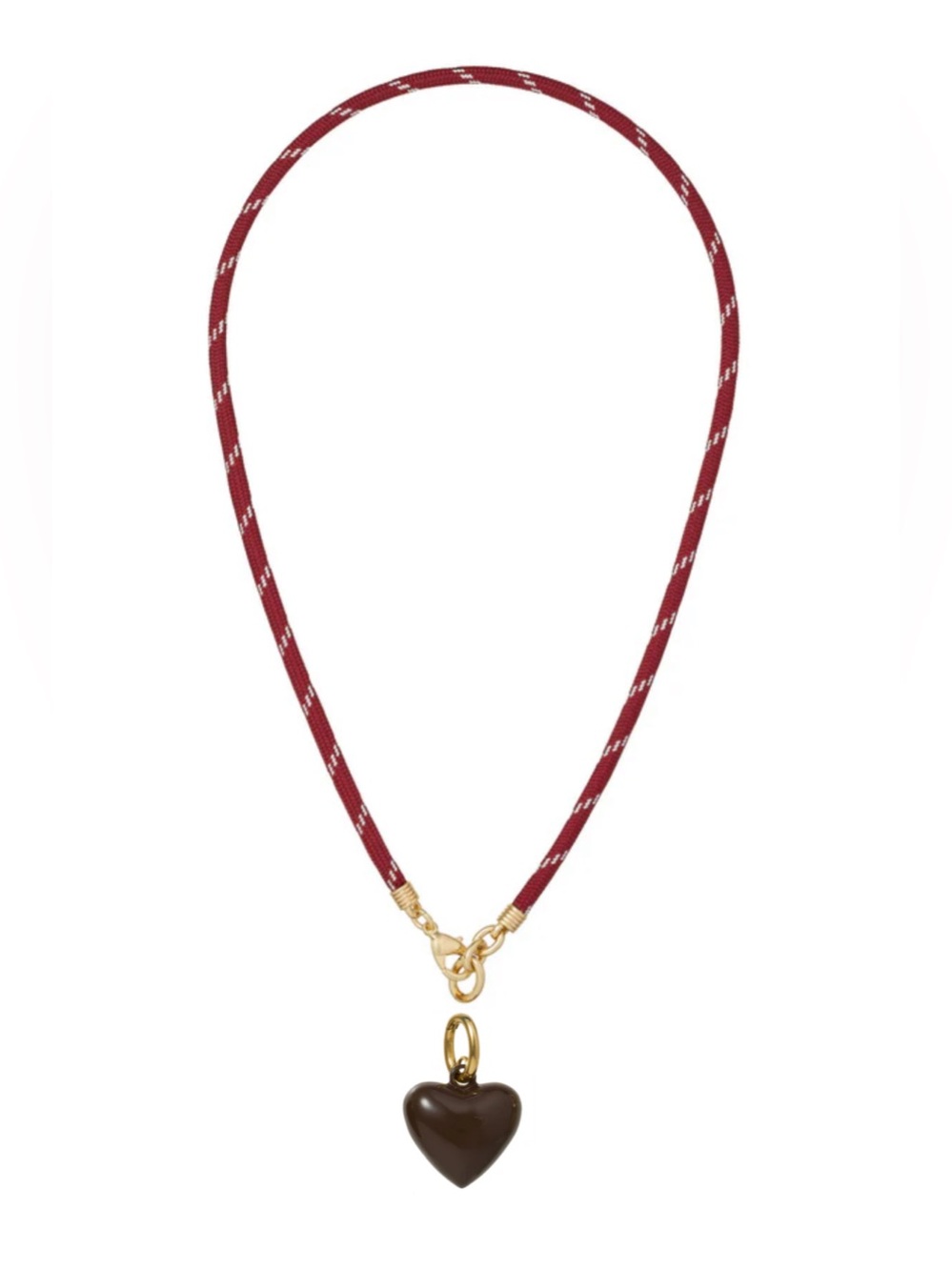 NWOT Roxanne Assoulin The Happy Cord Charm Necklace